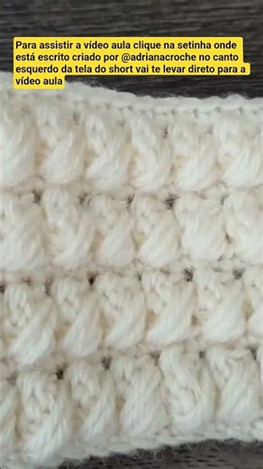 Unique 3D puff stitch crochet technique. The video tutorial is now available!