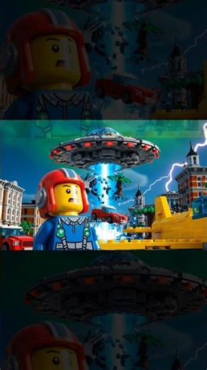 LEGO Alien Invasion 🚀 | EpicBattle Between Humans and Aliens! #lego #alien #legoanimation #animation