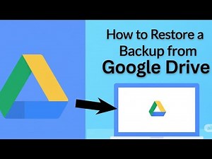 How to Restore a Backup from Google Drive Back Up or Restore Data on Your Device