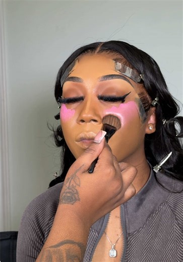 and if you love blush, you’re in the right place💗💗💗💗💗 #dfwmua #dallasmua #makeuptutorial #makeupartist #fy #blushaholic