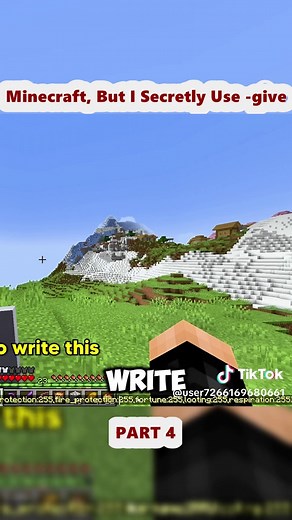 Minecraft: The Ultimate Slash Give Command Challenge