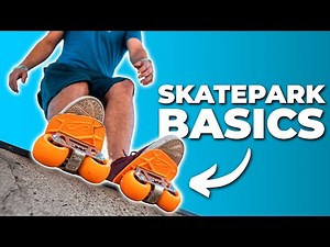 How to Freeskate in a Skatepark! (Beginner Tutorial)