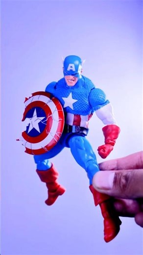 Marvel Legends Cap with broken shield 🤯|| unbox and pose