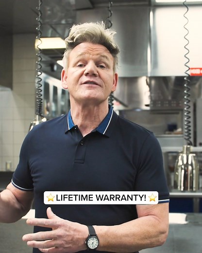 What type of cookware do I use at home? Only HexClad 👉 it’s just that good. Built with patented hybrid technology, this is how I cook my dishes to absolute perfection. 🔥 ✔️ Nonstick for easy cleaning ✔️ Even heat distribution ✔️ Sears to perfection ✔️ Dishwasher-Safe ✔️ Oven-Safe to 500 degrees ✔️ Lifetime Warranty ✔️ Free Shipping Try the bestselling 12pc Perfect Pots & Pans Set and experience why these pans have 50K ⭐️⭐️⭐️⭐️⭐️ reviews! | Gordon Ramsay