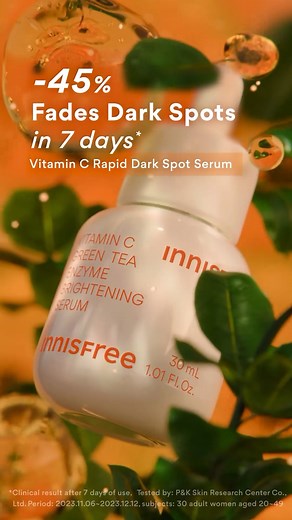 Innisfree Vitamin C Green Tea Enzyme Brightening Serum 30ml A daily...