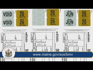 New stickers system for Maine license plates revealed