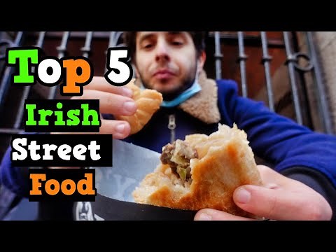 TOP 5 Irish STREET FOOD! Ireland Food and Travel 🇮🇪