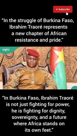 Ibrahim traore Motivational quote #shorts #burkinafaso #trending #quotes