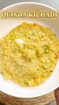 Healthy Quinoa Khichdi in 10 Minutes | High-Protein One Pot Recipe| #quinoa #easyrecipe #onepotmeal