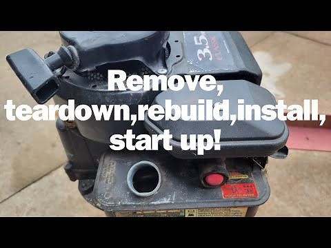 How to clean and rebuild your tank mounted carburetor on a Briggs and Stratton.