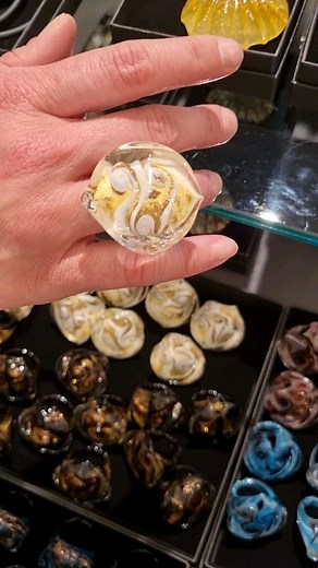 New Rings Collection Original Murano Glass OMG www.originalmuranoglass.com #ring #jewelry #jewellery #muranoglass | Original Murano Glass Store in Venice Italy, since 1291