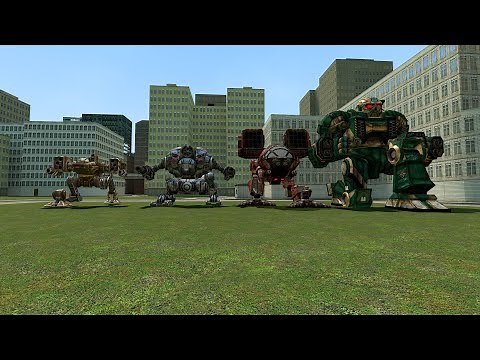 Gmod: Mechassault addon showcase.