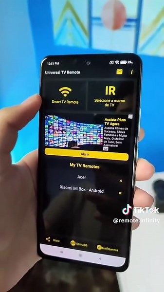 Fácil configuração e um clique para conectar à sua TV