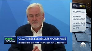 Philip Morris CEO on earnings, the chip shortage and how it impacts IQOS products