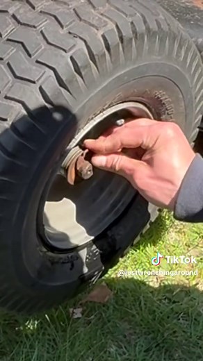 Install Lawn Tractor Tire Tube Easily