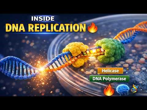 DNA Replication - 3d Animation