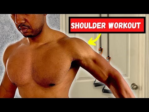 The Ultimate SHOULDER Workout with Resistance Bands | Home Workout