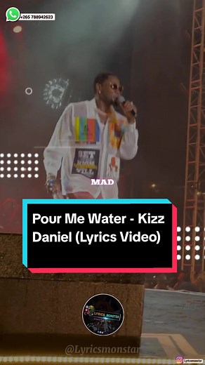 Pour Me Water - Kizz Daniel (Lyrics Video) Explained