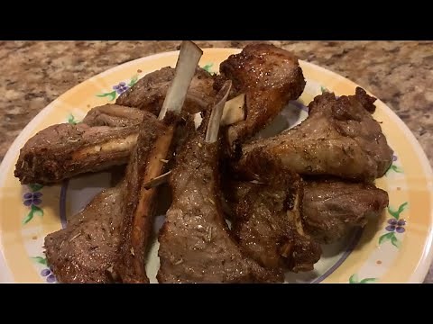 How to Roast Rack of Lamb in the Air-Fryer-Absolutely Delicious!!!!