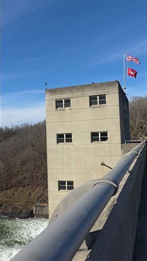 The Sutton West Virginia dam😱❤️🤩 #dam #westvirginia #sutton #filipinoamericanfamily #filamvlog #vlog