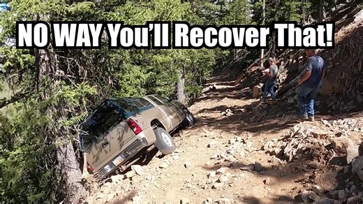 There's NO WAY You'll Recover That Chevy Truck!!! | Matt's Offroad Recovery