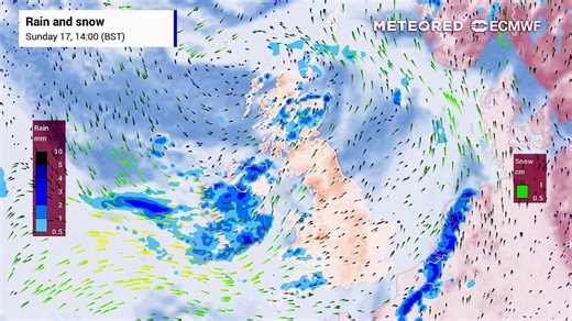 Cool and showery to start the week