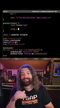 Batch processing with bash scripting