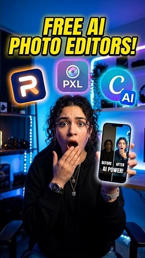 Best FREE AI Photo Editors 2026 🤯 Edit Photos Like a Pro in Seconds! #shorts