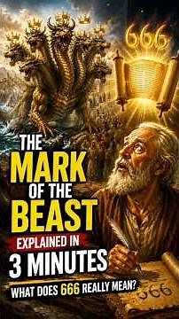 The Mark of the Beast Explained in 3 Minutes... What Does 666 Really Mean? 🔥