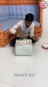 210K views · 640 reactions | Old Tin container idea - Decor empty home space #old #tin #container #decor | Hetal's Art | Facebook