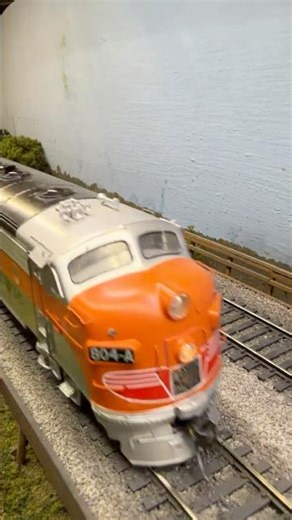 WP Passenger Train passes a Freight Train at the SMRHS