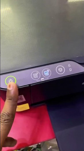 #epson #printer head clean by only one button without pc #epsonprinter #inkcartridges #epsonecotank