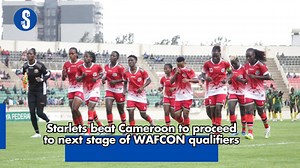 Harambee starlets on Tuesday beat Cameroon 4-3 on penalties in the Women’s Africa Cup of Nations (WAFCON) qualifiers played at the Nyayo National Stadium to proceed to the second stage of qualifiers. Read more: https://bit.ly/45alqix | The Star, Kenya