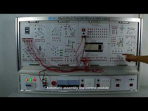 PLC training board, PLC training kit