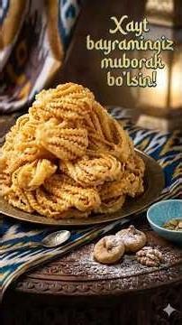 How to Make Perfect Uzbek Chak-Chak | Traditional Eid Dessert Recipe! 🍯🌙