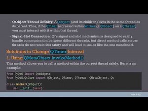 How to Change the QTimer Interval in a QThread with PyQt5