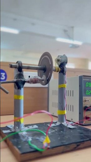 Eddy current braking system using electromagnet 🧲