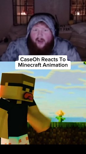 Incredible Minecraft Animation Reactions ft. CaseOh & Sketch