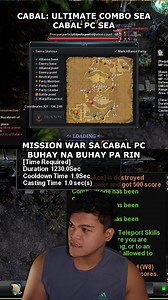 CABAL PC l Dami pa rin talaga active sa PC mag war, importante dahil sa stats. #CabalPCSEA #CabalTayo #CabalUltimateComboSEA #CabalSEA | Vro James