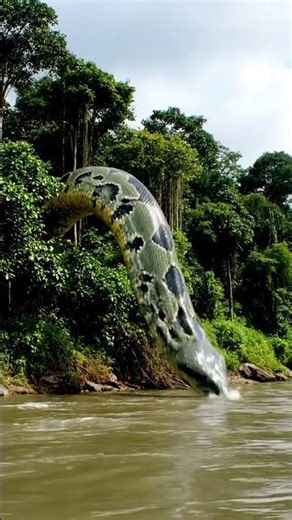 Giant python "Karon survival"