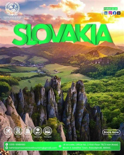 ✈️ Discover the beauty of Europe – Travel to Slovakia 🇸🇰