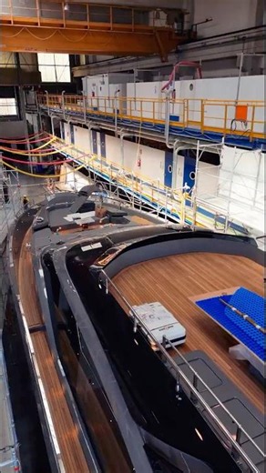 That's how an €8 million superyacht gets built 🛠