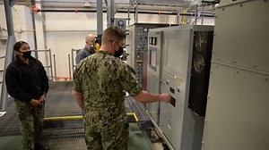 1.7K views · 48 reactions | Starting up the Gas Turbine Generator for monthly maintenance at Gas Turbine Systems Mechanics "C" School at Surface Warfare Engineering School Command, Great Lakes. | Training Support Center (TSC) Great Lakes | Facebook