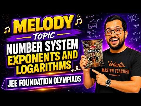 Exponents & Logarithms | Number System Tricks 🔥 | JEE Foundation Olympiad