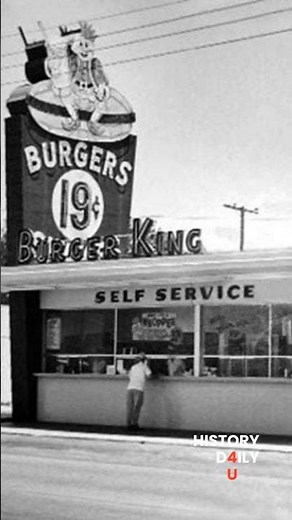 1954: The First Burger King Opens in Miami