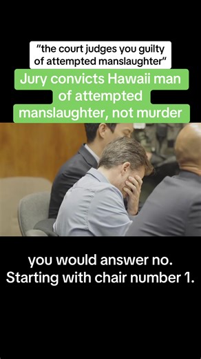 Hawaii Man Convicted of Attempted Manslaughter