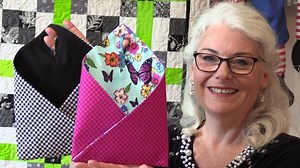 How To Sew Reversible Hanging Door Pockets