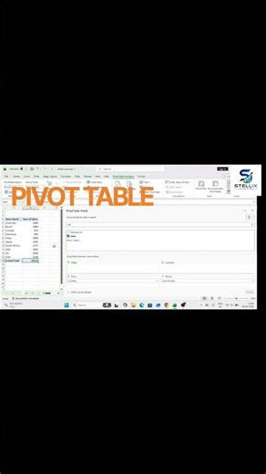 ✅️ Pivot Tables in minutes!