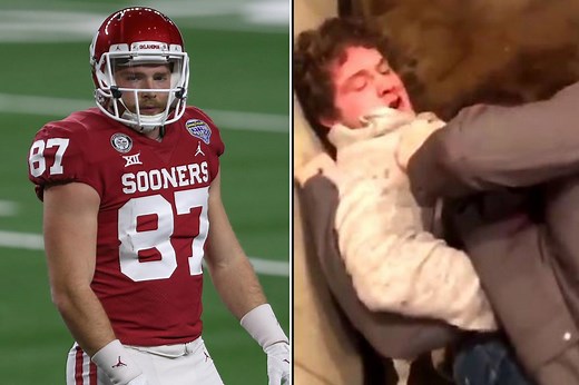 Man who pummeled Oklahoma football player Spencer Jones in crazy bar fight speaks out