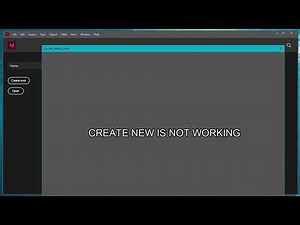 how to fix new document create option not working in Indesign 2021 | 100 % WORK !! !!!